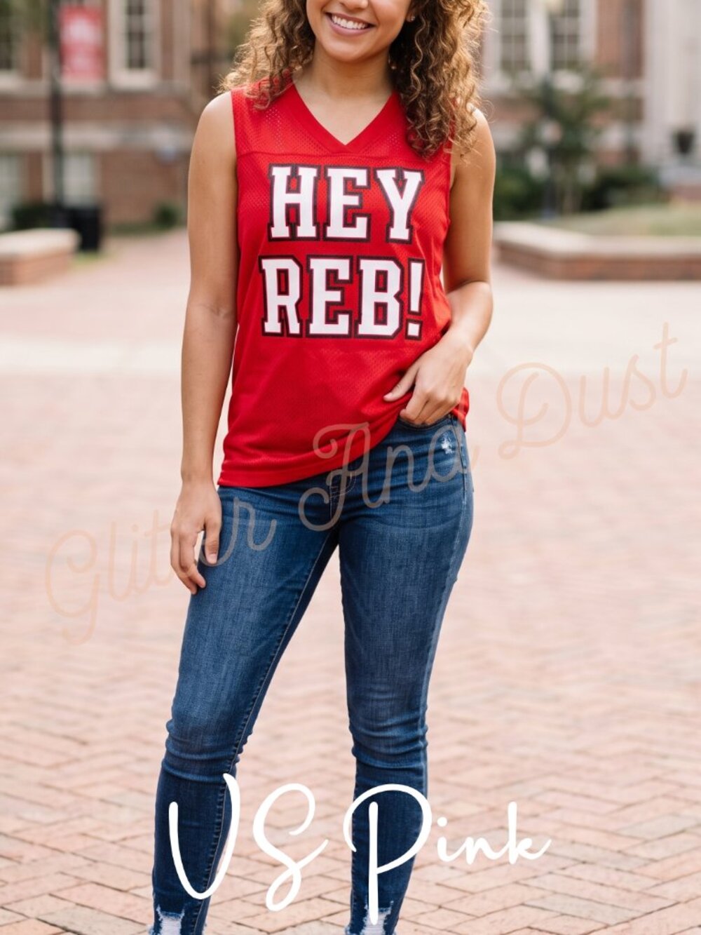 VS Pink x 5th & Ocean UNLV Rebels Tank Top